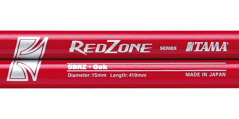 Tama Redzone Japenese Oak 5B Drum Sticks (5Brz)